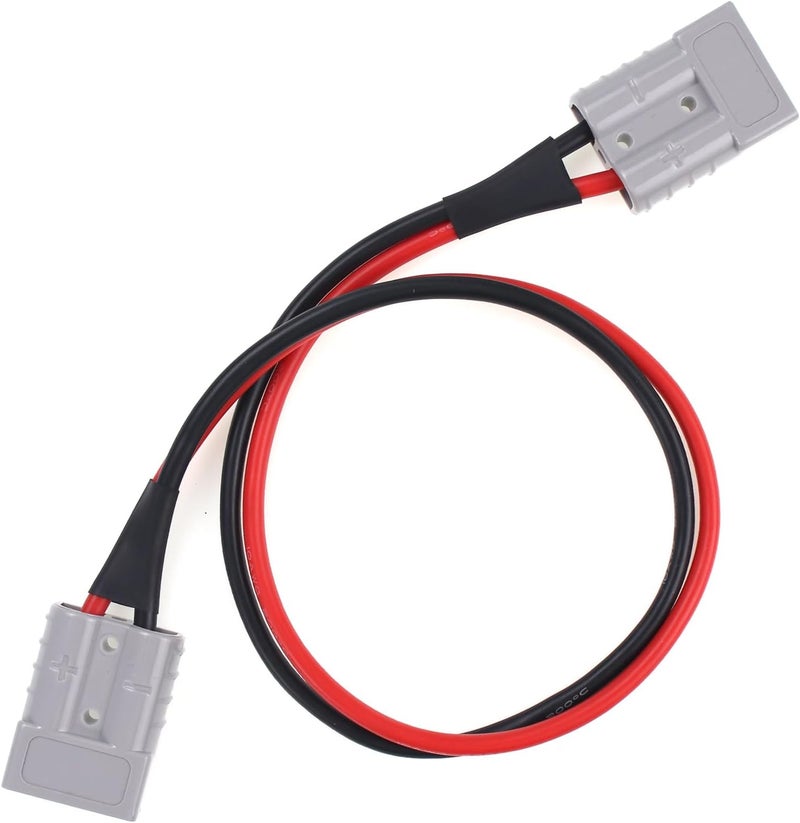 Bumbesti Bumbesi 50A 2FT Battery Quick Connect Disconnect Plug Jumper 10AWG Cables Connectors for Anderson Connector Plug One-to-One Customization Power Forklift Connector - Image 3